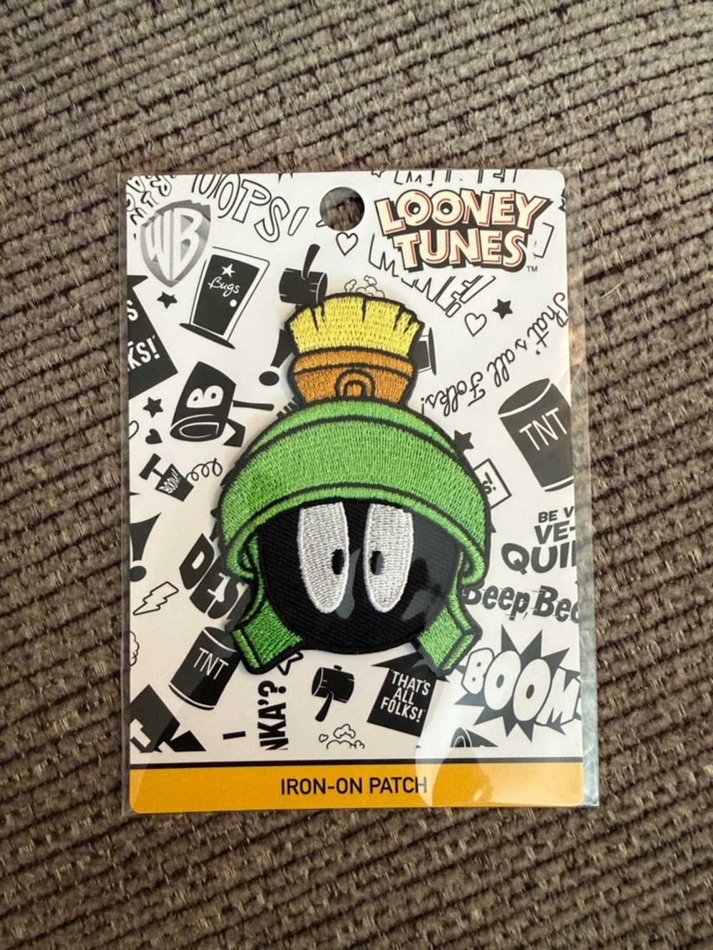 Loungefly Looney Tunes Marvin the Martian Iron-On Patch